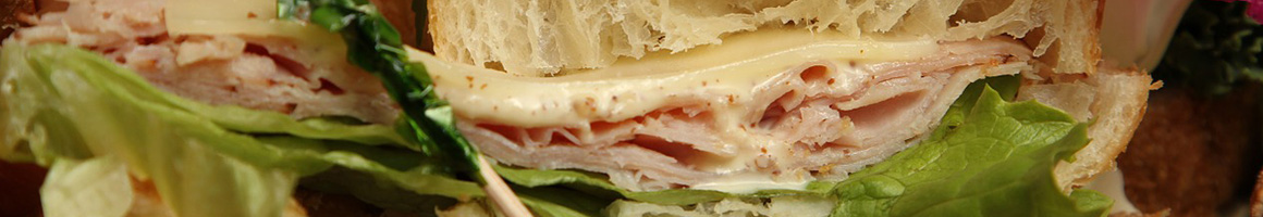 Eating Deli Sandwich at Elsie's Sub Shop restaurant in Red Bank, NJ.